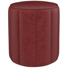 Пуф Вояж ткань оксидно-красная