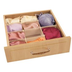 VAL ORG-3 Разделители для ящиков универсальные, набор 3 шт., 60x8 см, DRAWER ORGANIZER, бежевый, шт Valiant