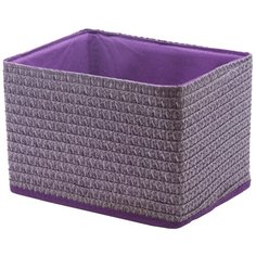 Короб для хранения складной, Д210 Ш150 В150, лиловый Handy Home