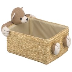 Корзина стеллажная "Медвежонок", Д310 Ш240 В160, бежевый Natural House