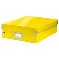 Короб органайзер Leitz Click & Store, М, желтый