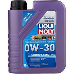 Синтетическое моторное масло LIQUI MOLY Synthoil Longtime 0W-30, 1 л