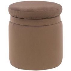 Пуф Leset Энди, велюр молочный шоколад
