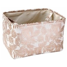 Корзина для хранения Золотистые листочки из полиэстера, на каркасе из ЭВА Феникс Present