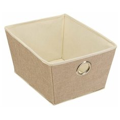 Короб для хранения "Лен" Д330 Ш250 В180, песочный Handy Home