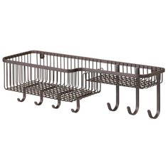 Органайзер York Lyra настенный с корзиной и крючками Inter Design
