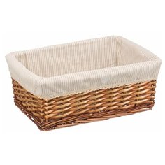 Корзина стеллажная "Полосочка", Д390 Ш270 В160, коричневый Natural House