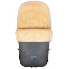 Зимний конверт Altabebe Lambskin-Bugaboo Footmuff MT2280-LP (Dark Grey 64)