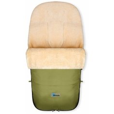 Зимний конверт Altabebe Lambskin-Bugaboo Footmuff MT2280-LP (Olive 66)
