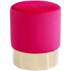 KARE Design Пуф Cherry, коллекция "Вишня" 35*42*35, Сталь, Полиэстер, ДСП, Фуксия