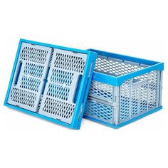 Ящик складной Сине-серый 475x340x230мм Pelikan