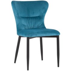 Стул Лилиан, вельвет темно-бирюзовый Stool Group