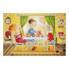 Набор для вышивания Подружки Elina Ellis illustration Марья Искусница