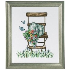 Набор для вышивания Стул с цветами Permin