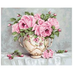 Набор для вышивания Розовые розы 34,5 х 28 см B2319 Luca S