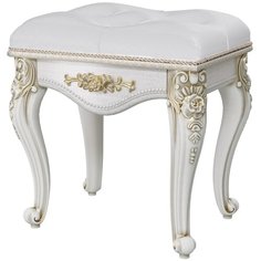 Пуф Да Винчи СД-07, цвет патина белый