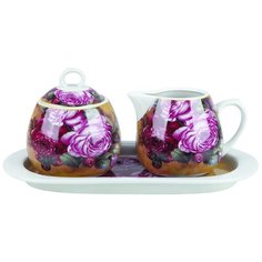 Набор сахарница и сливочник Rosenberg R-095097