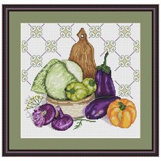 Набор для вышивания Натюрморт le pourpre MEREJKA K-06 Мережка