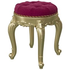 Пуф Шейх СШ-07, цвет слоновая кость/золото Бит и Байт