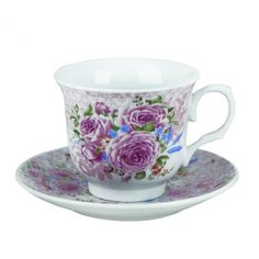 Чашка с блюдцем Rosenberg R-255202