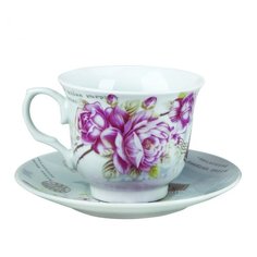 Чашка с блюдцем Rosenberg R-255201