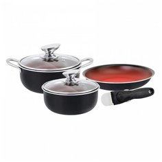 Набор посуды для приготовления со съемной ручкой Pomi dOro P640556 Comodo set