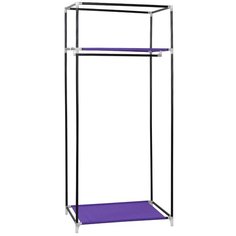 Универсальный тканевый шкаф для хранения вещей DEKO DKCL04 PURPLE, размер L, 150х70х45 см, фиолетовы