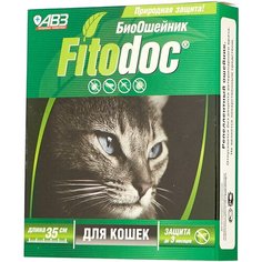 Агроветзащита ошейник от блох и клещей Fitodoc для кошек и котят