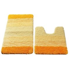 Комплект ковриков IDDIS Gradiente 55*M580i13, 50х80 см, 50х50 см оранжевый