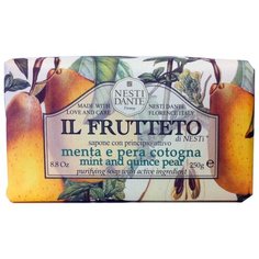 Мыло кусковое Nesti Dante Il Frutteto Mint and Quince Pear, 250 г