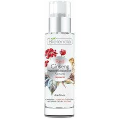 Bielenda Red Ginseng Восстанавливающая сыворотка для лица против морщин день/ночь, 30 мл