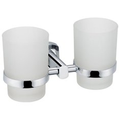 Стакан для зубных щеток Grampus Coral GR-7007, хром