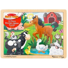 Пазл Melissa & Doug На ферме (2934), 12 дет.