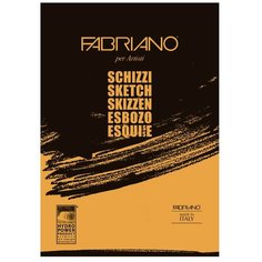 Скетчбук для зарисовок Fabriano Schizzi 29.7 х 21 см (A4), 90 г/м², 120 л.