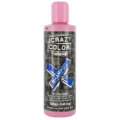 Crazy Color оттеночный шампунь For all Blue Shades для всех оттенков Синего, 250 мл
