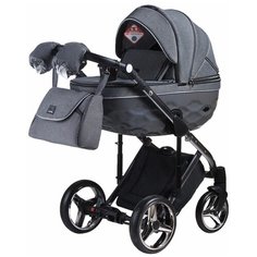 Универсальная коляска Adamex Chantal Special Edition/Polar (3 в 1), C5 graphite