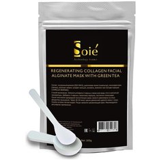 SOIE Восстанавливающая коллагеновая альгинатная маска с экстрактом зелёного чая, 300 г