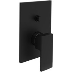 Смеситель для ванны с подключением душа Paffoni EL015NO/M однорычажный встраиваемый черный матовый