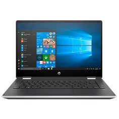 Ноутбук HP PAVILION x360 14-dh1015ur (Intel Core i5 10210U 1600MHz/14"/1920x1080/8GB/256GB SSD/Intel UHD Graphics/Windows 10 Home) 1B2Q9EA, естественный серебристый/пепельно-серебристый