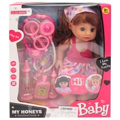 Интерактивная кукла Yi Te Meng 30 см, 58433