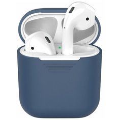 Чехол Deppa для AirPods blue