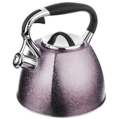 Vetta Чайник со свистком Бархат 847074 2.7 л, фиолетовый