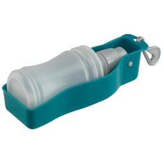 Миска Ferplast PA 5505 для кошек и собак 250 мл зеленый/прозрачный