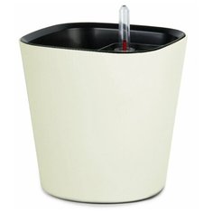 Горшок Техоснастка Комфорт с автополивом, ПИ-39, 4.5 л кремовый