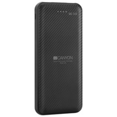 Аккумулятор Canyon CNE-TPBQ10 10000 мАч, черный