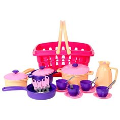 Набор посуды ТехноК 4449 разноцветный