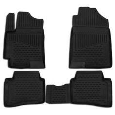 Комплект ковриков салона ELEMENT ELEMENT2065210 4 шт. черный