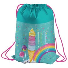 Berlingo Мешок для обуви Rainbow ice-cream (MS09254) зеленый/розовый