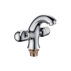 Смеситель для раковины (умывальника) Ledeme H86 L1086-2 двухрычажный хром