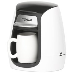 Кофеварка Hyundai HYD-0102/HYD-0101, белый/черный
